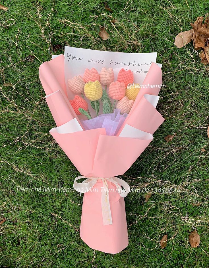 Thành phẩm hoa tulip tròn