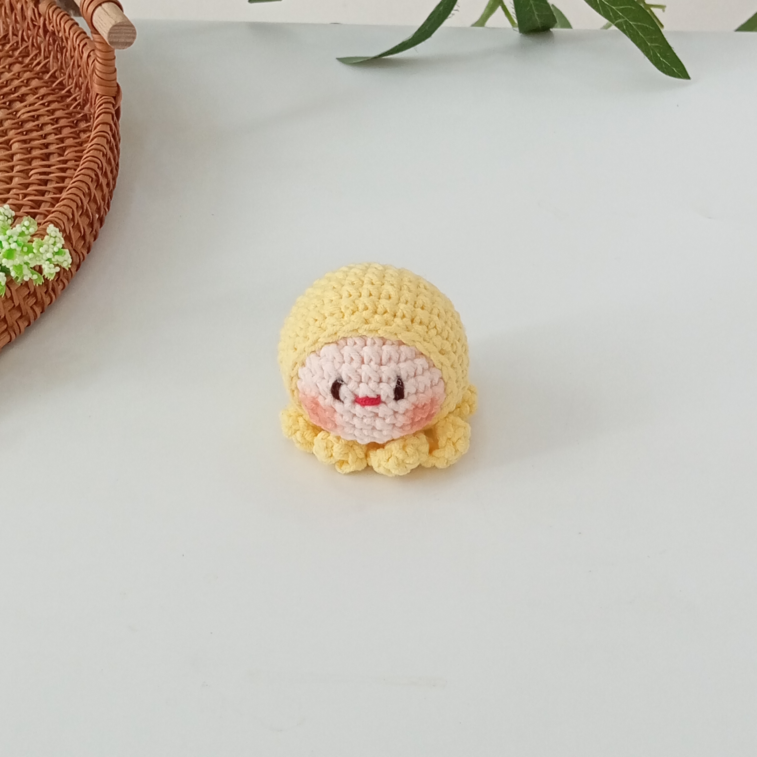 Thành phẩm móc khóa bạch tuột mini