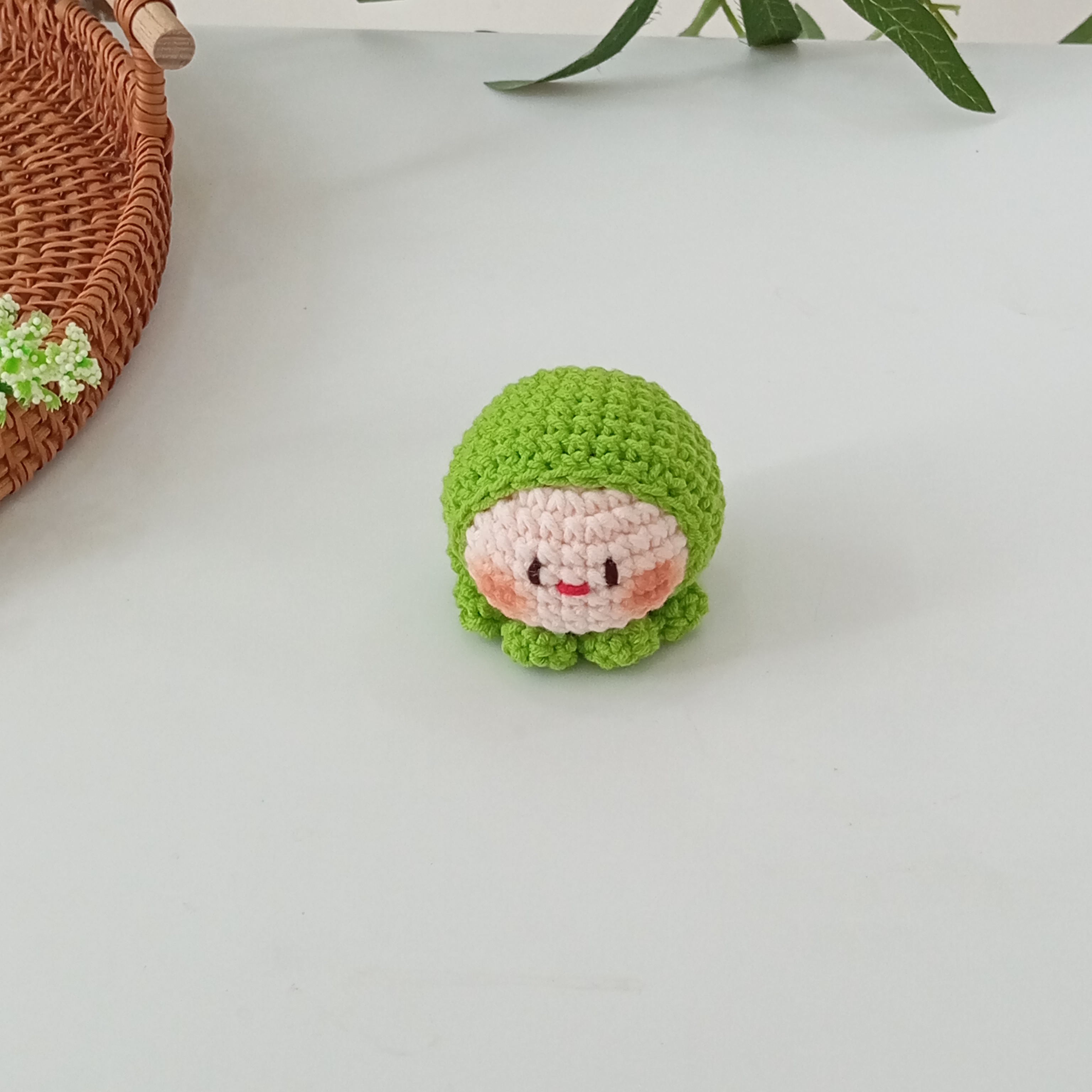 Thành phẩm móc khóa bạch tuột mini