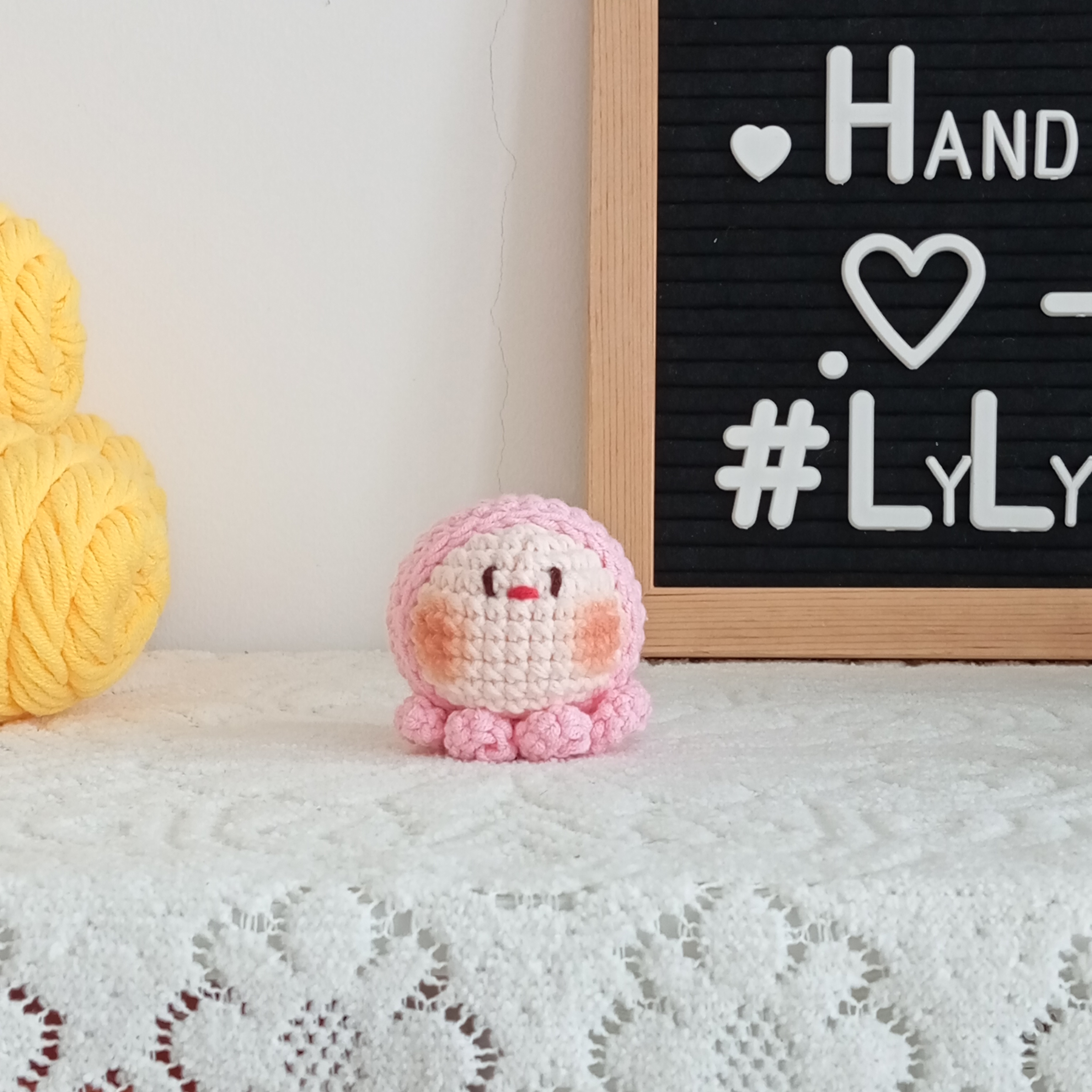 Thành phẩm móc khóa bạch tuột mini