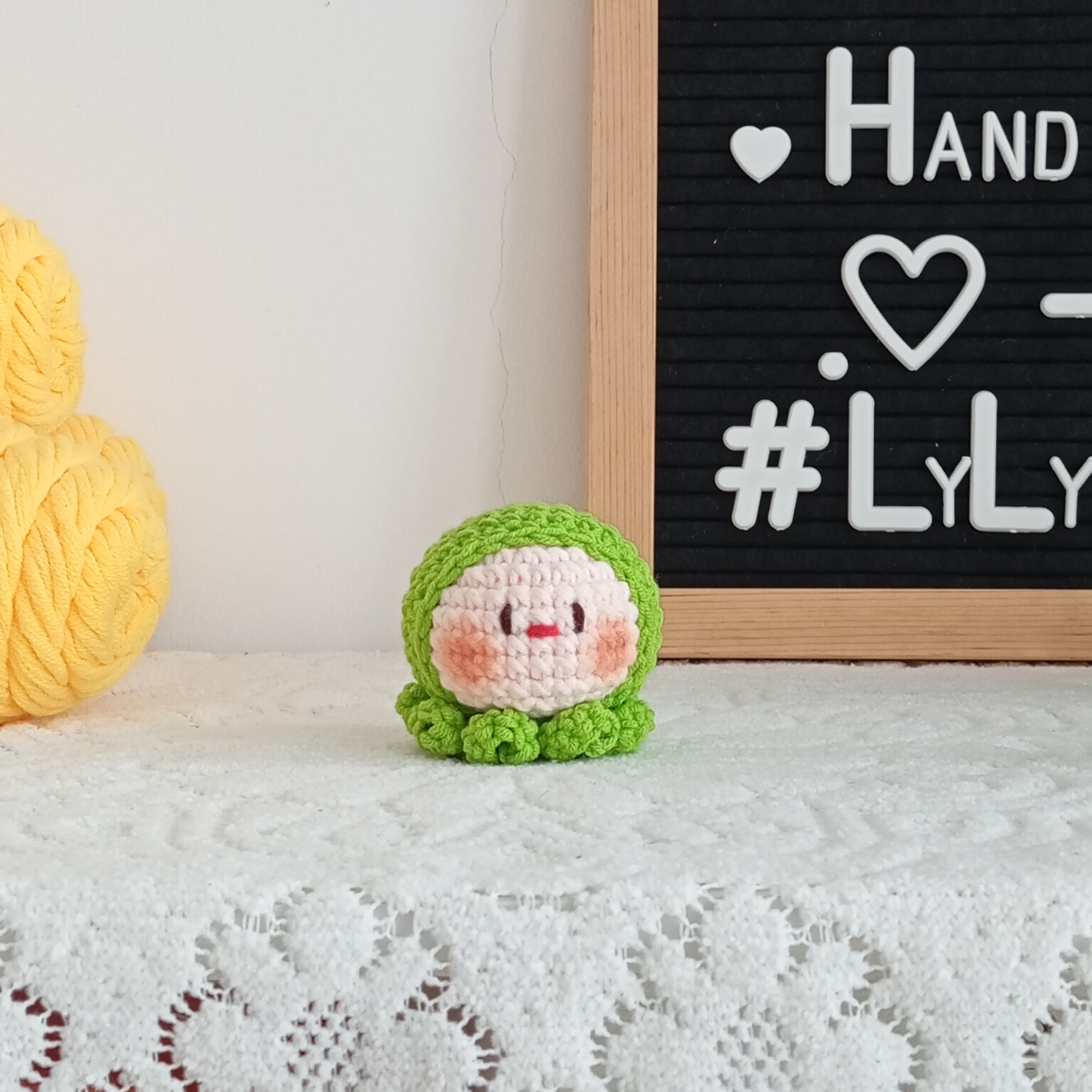 Thành phẩm móc khóa bạch tuột mini