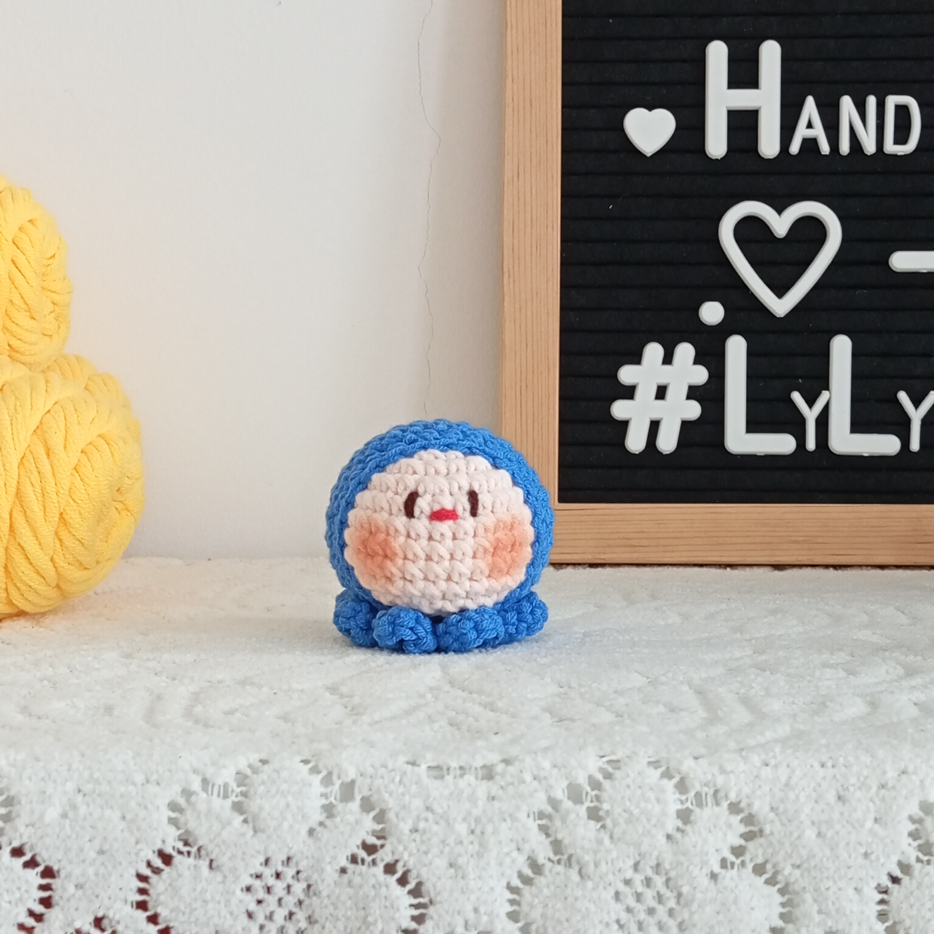 Thành phẩm móc khóa bạch tuột mini