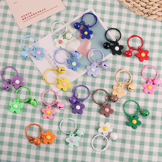 Móc Khóa có chuông có hoa đường kính 3cm