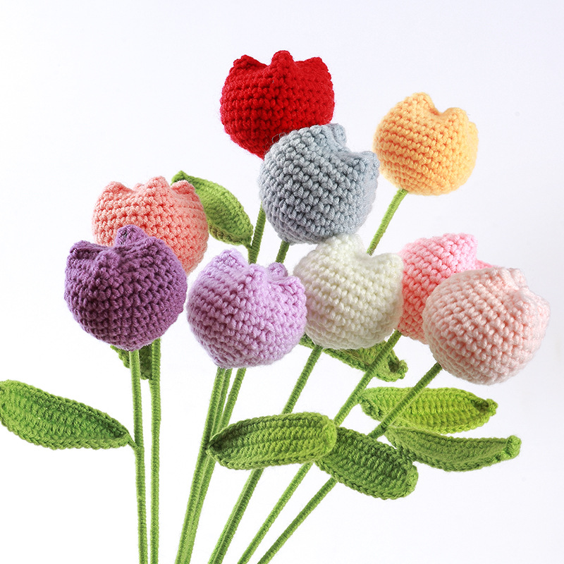 Thành phẩm hoa tulip tròn