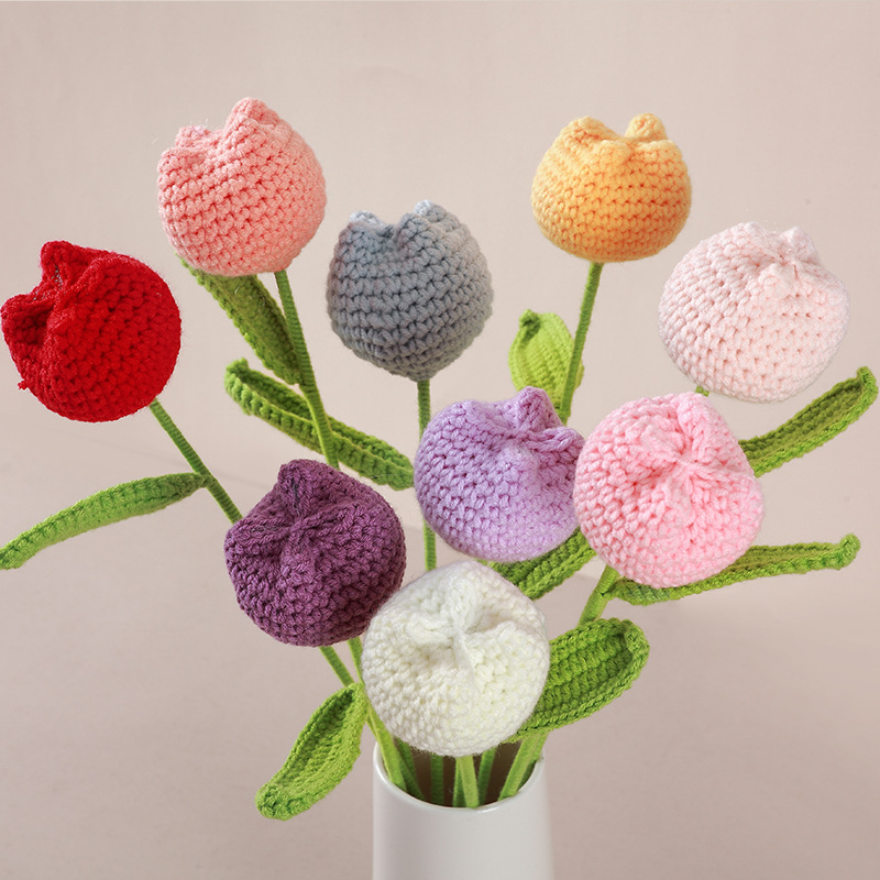 Thành phẩm hoa tulip tròn