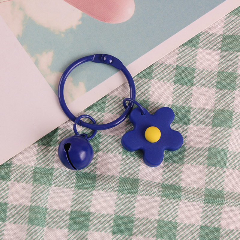 Móc Khóa có chuông có hoa đường kính 3cm