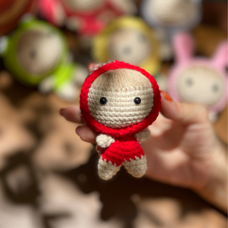 Móc Khoá Len Milk Cotton Handmade LYLYCRAFT Quà Tặng Sinh Nhật Móc Chìa Khoá Cute Dành Cho Bạn Gái