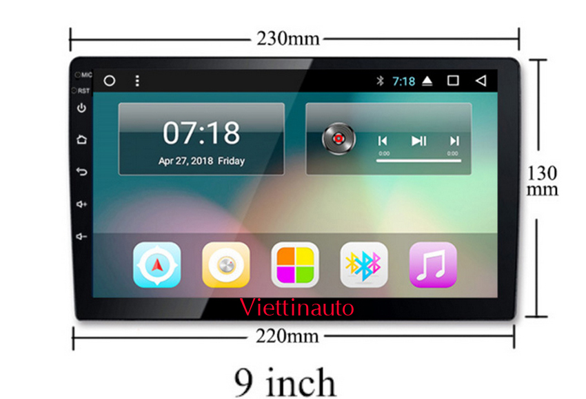 3. Thông số kỹ thuật của màn hình 9 inch