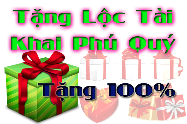 Rước Lộc Tài - Khai Phú Quý –  Cơn mưa quà tặng từ phong thủy Maxi