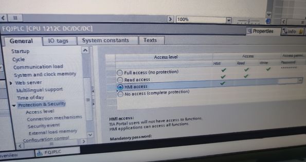 Crack Password PLC S7-1200 CPU 1212C