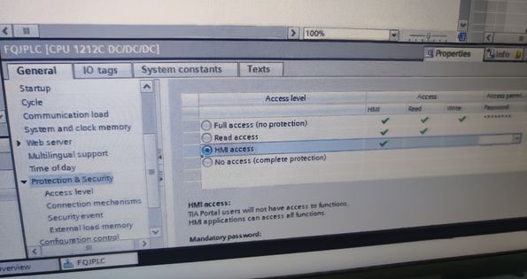 Crack Password PLC S7-1200 CPU 1212C