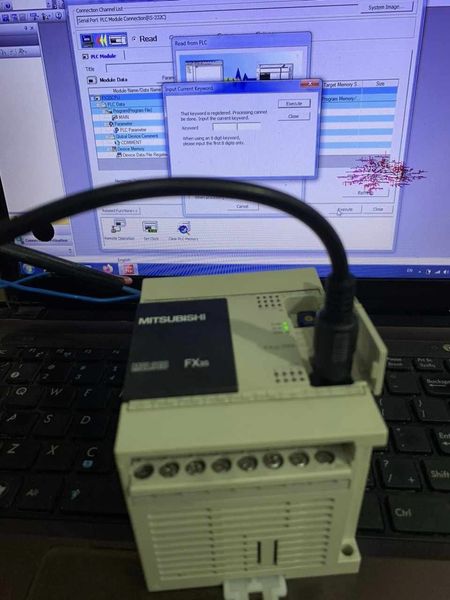 Crack password PLC Mitsubishi FX3S/FX3SA