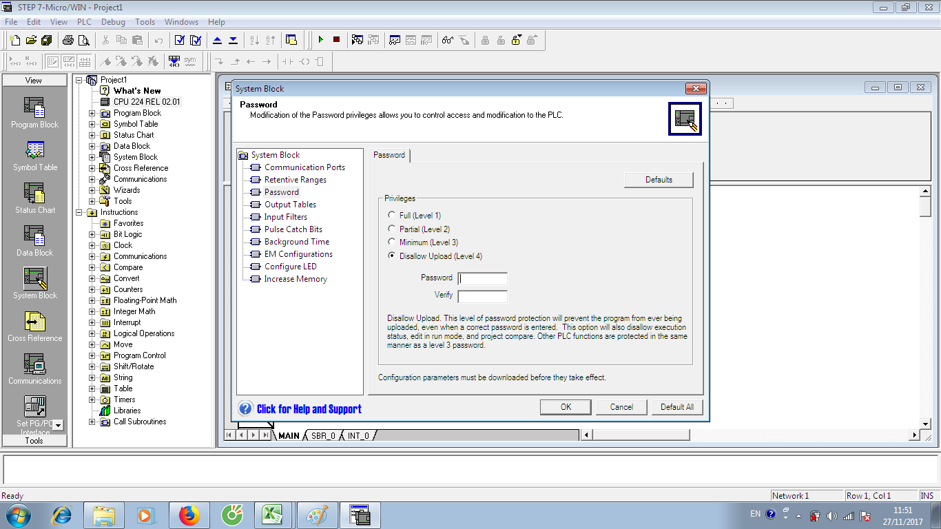 Crack Password S7-200 V02.01 Level 4 PLC Siemens