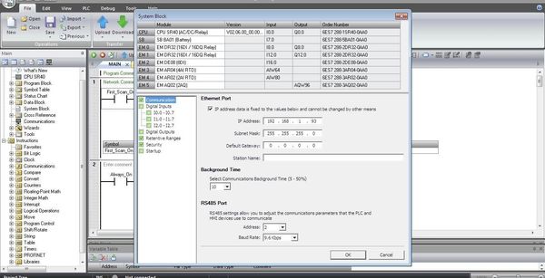 Crack password PLC S7-200 Smart SR40