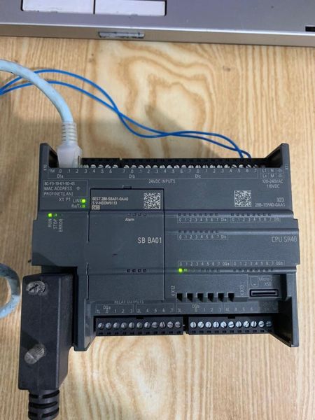 Crack password PLC S7-200 Smart SR40