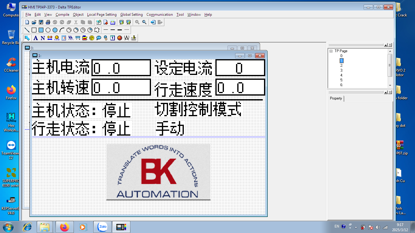 Crack password màn hình tích hợp PLC TP04P-22XA1R