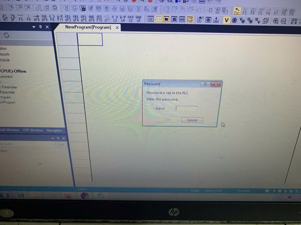 Crack password PLC LS XGK-CPUE