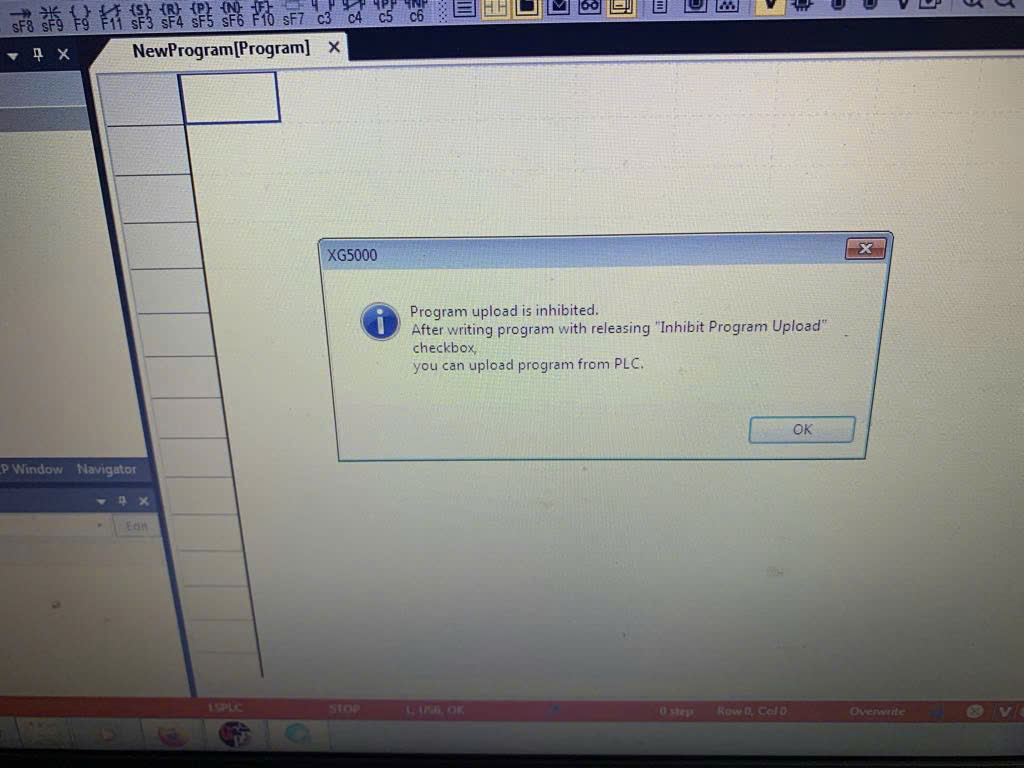 Crack password PLC LS XGK-CPUE