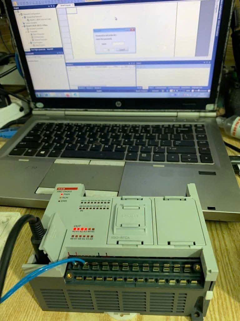Crack password PLC LS XBC-DN30S