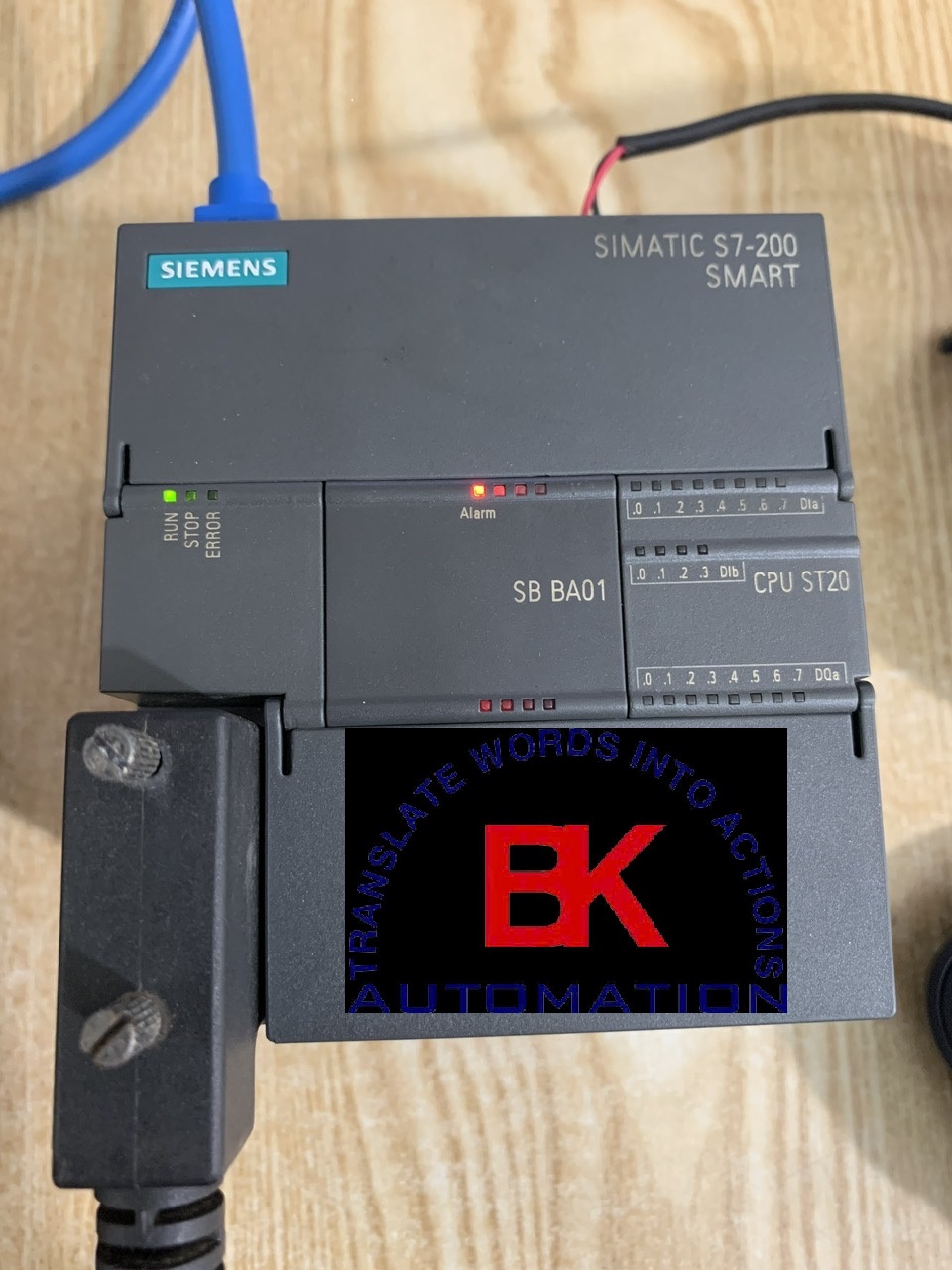 Crack password PLC Siemens S7-200 Smart CPU ST20