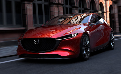 Mazda Kai Concept mô phỏng thế hệ mới của Mazda3