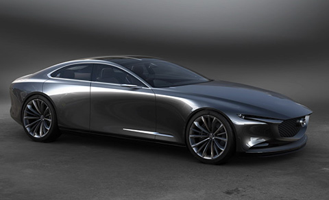 Vision Coupe concept - hình mẫu Mazda6 trong tương lai