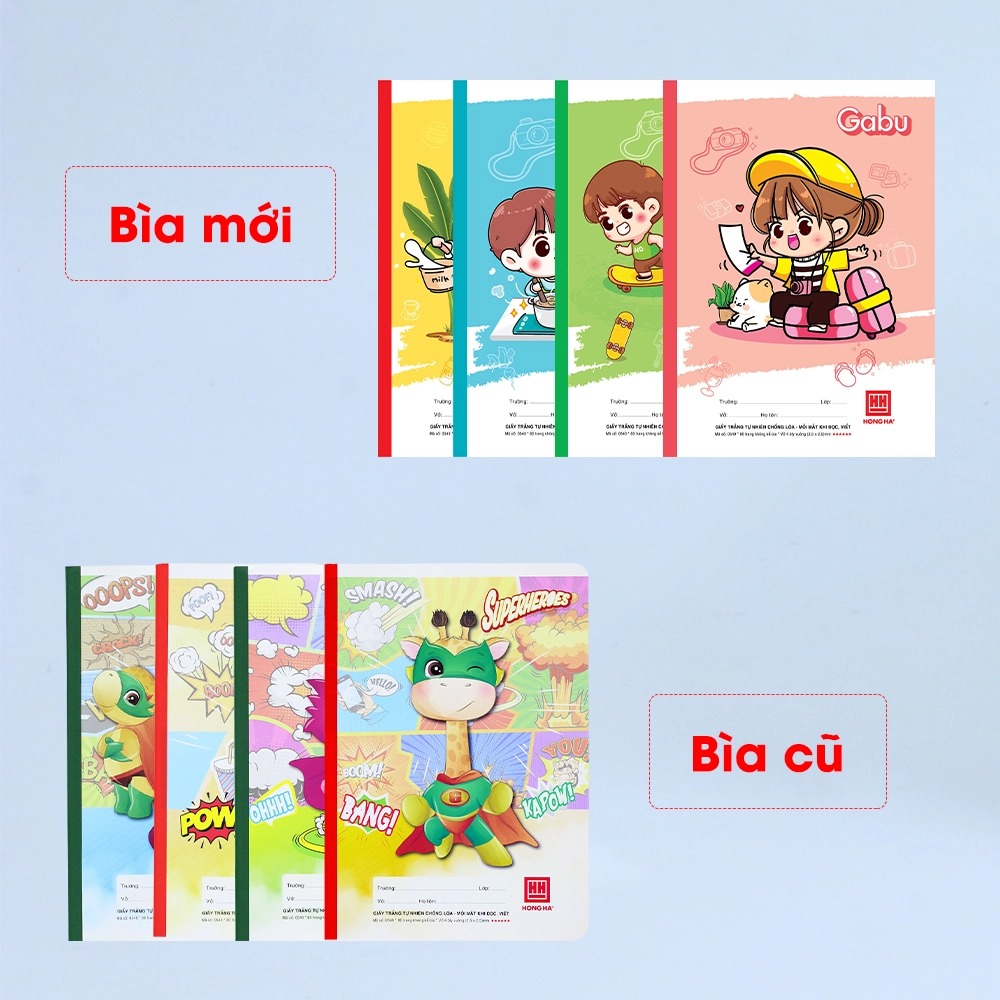 Vở School Gabu, 80tr, ĐL: 100/82-84
