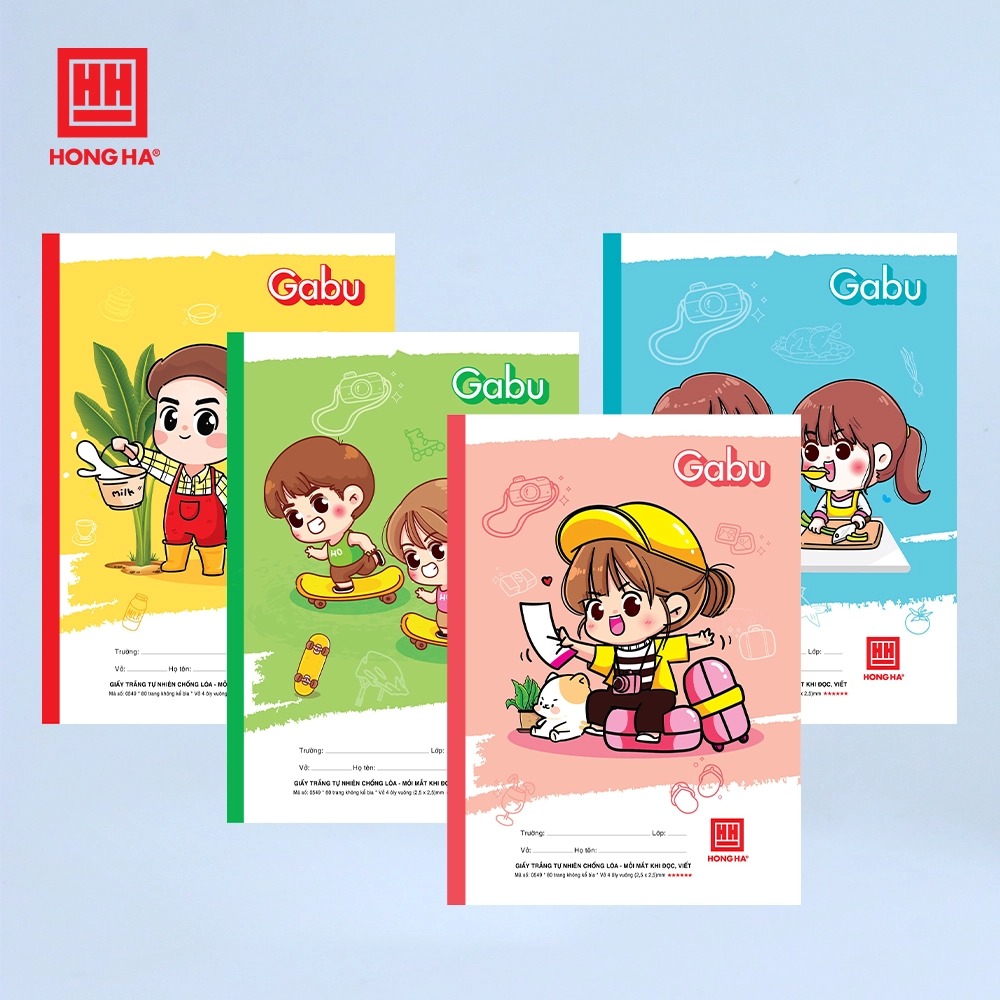 Vở School Gabu, 80tr, ĐL: 100/82-84