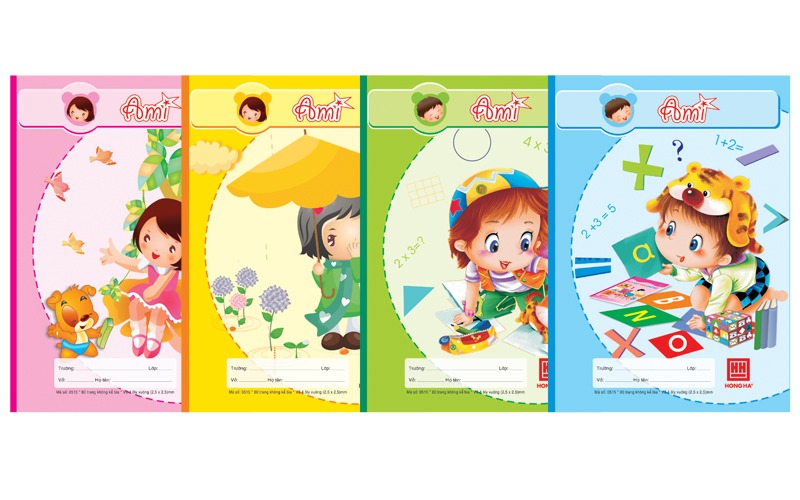 Vở School Ami, 80tr, ĐL: 100/92
