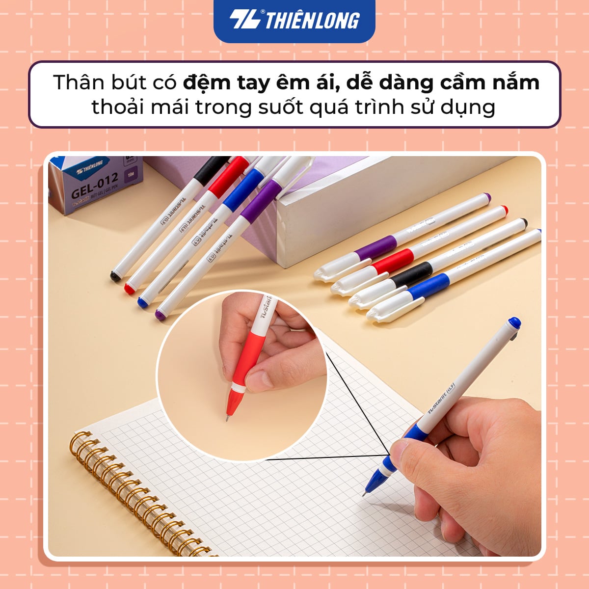 Bút Gel Thiên Long GEL-012