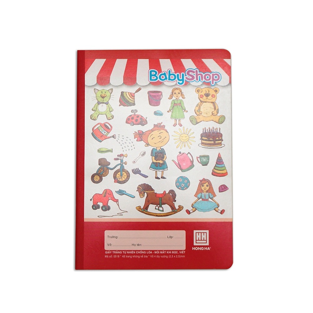 Vở School Baby Shop, 48tr, ĐL: 100/82-84