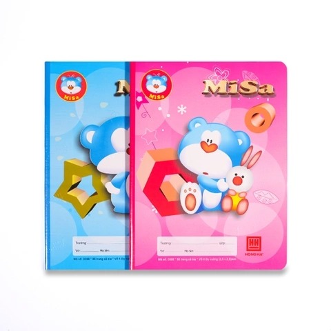 Vở Class Misa, 4 ô ly (2,5x2,5mm), 96tr, ĐL: 60/90-92