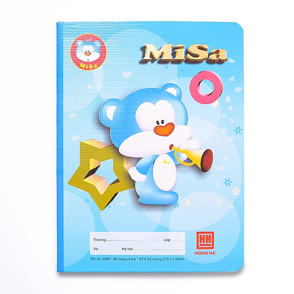 Vở Class Misa, 4 ô ly (2,5x2,5mm), 96tr, ĐL: 60/90-92