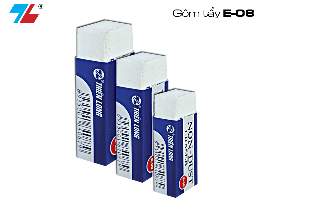 Gôm E-08 (hộp 30 cục)