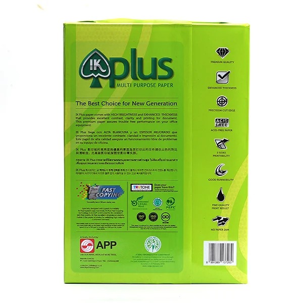 Giấy IK Plus A4 định lượng 70 gms