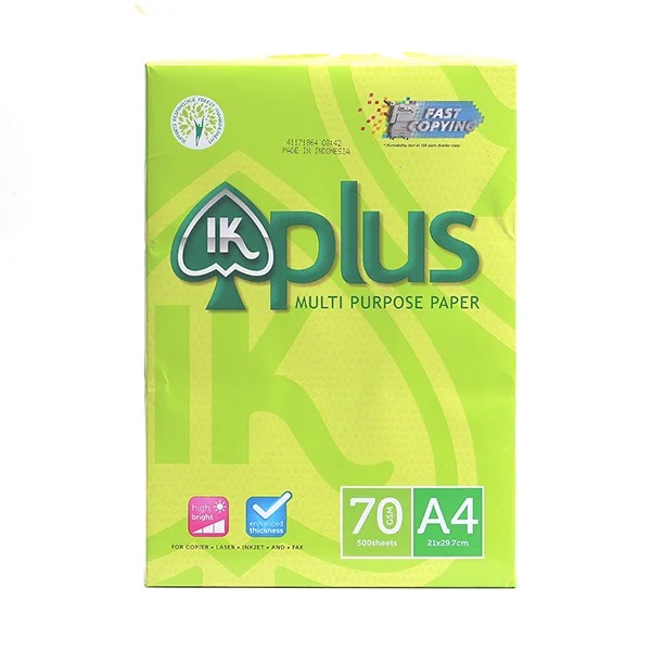 Giấy IK Plus A4 định lượng 70 gms