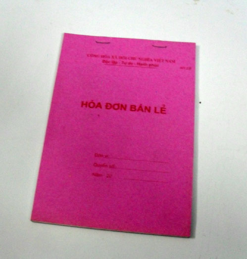 Hóa đơn bán lẻ khổ A5