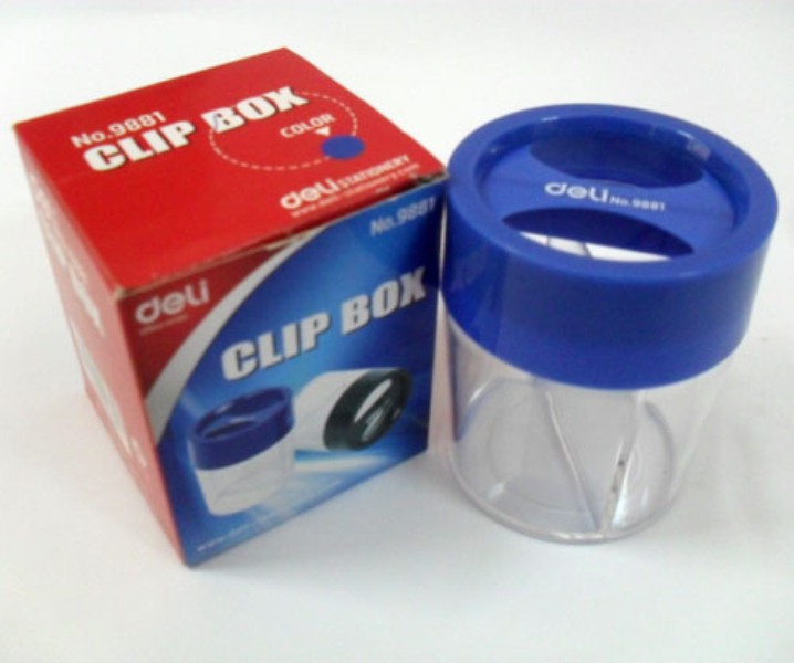 Hộp đựng ghim deli 9881