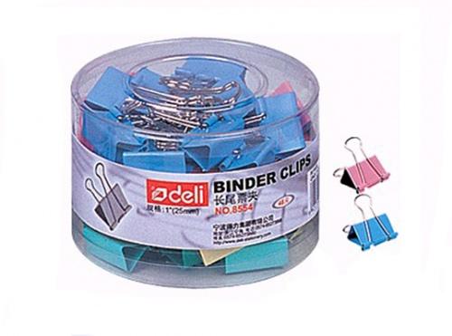 Kẹp bướm màu 15mm deli