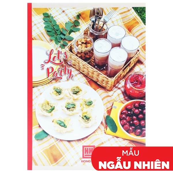 Vở Study Let's Party, ép keo, 200tr, ĐL: 70/90-92