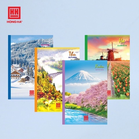 Vở Pupil Bốn mùa, ghim, 120tr, ĐL: 58/82-84