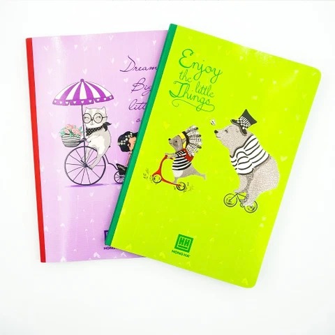 Vở Study Dreaming Bear, may, 200tr, ĐL: 70/90-92