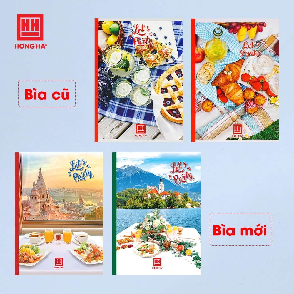 Vở Study Let's Party, ép keo, 120tr, ĐL: 70/90-92