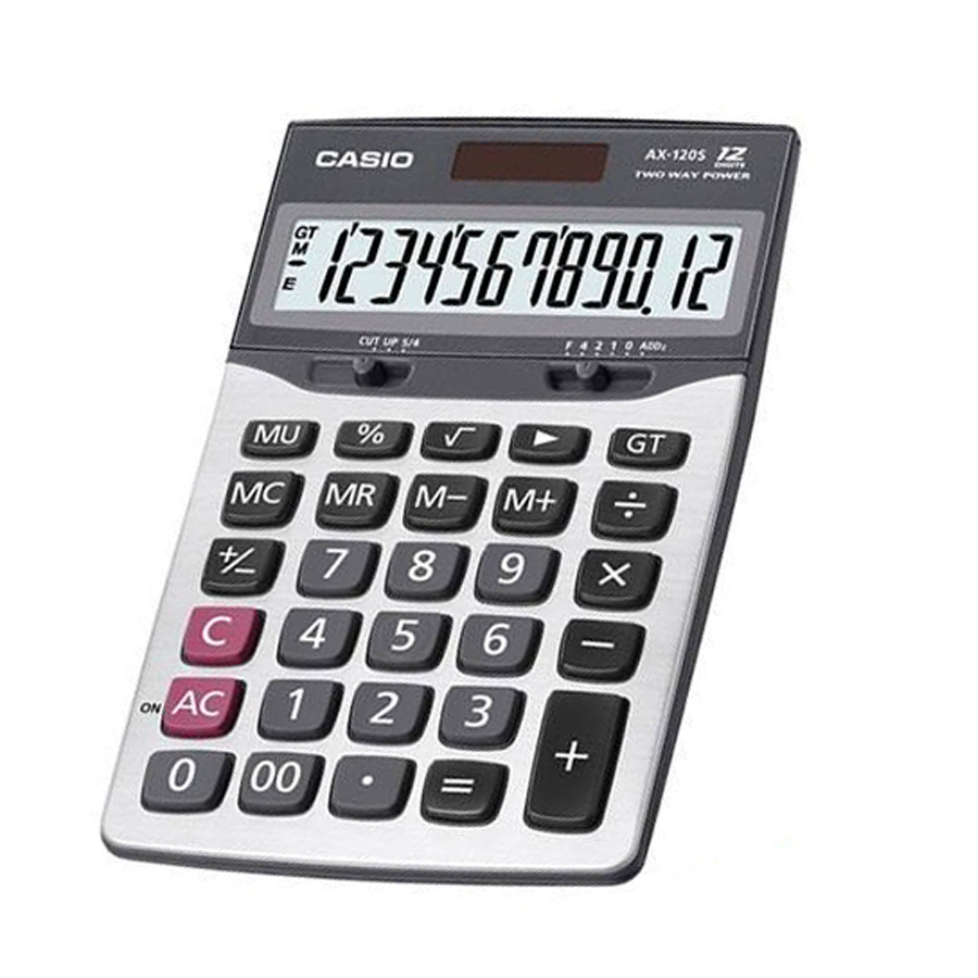 Máy tĩnh AX 120 12 số chính hãng