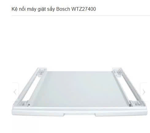Kệ kết nối máy giặt, sấy Bosch WTZ27400