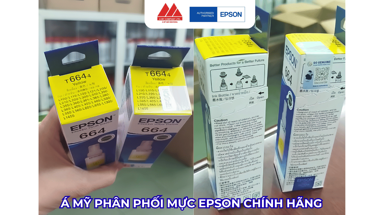 Cách Phân Biệt Mực Epson Chính Hãng Và Hàng Giả Mới Nhất 2026