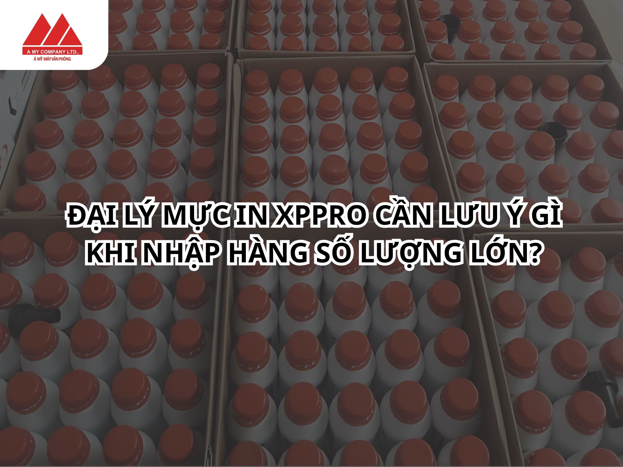 Đại lý mực in XPPro cần lưu ý gì khi nhập hàng số lượng lớn?