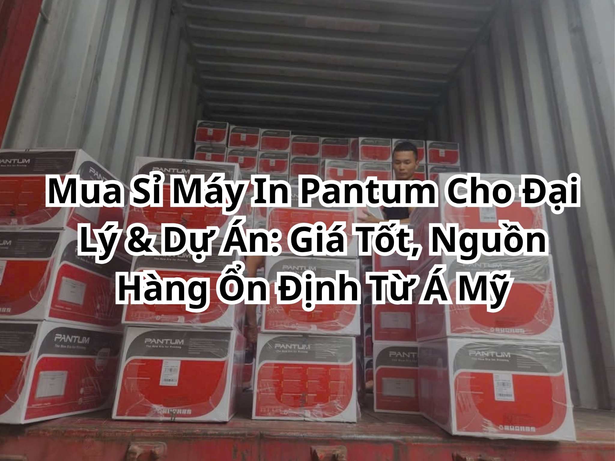 Mua Sỉ Máy In Pantum Cho Đại Lý &amp; Dự Án: Giá Tốt, Nguồn Hàng Ổn Định Từ Á Mỹ