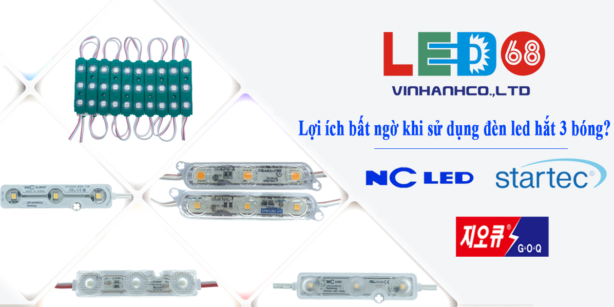 Khám Phá Lợi ích bất ngờ khi sử dụng đèn led hắt 3 bóng cho các trung tâm thương mại