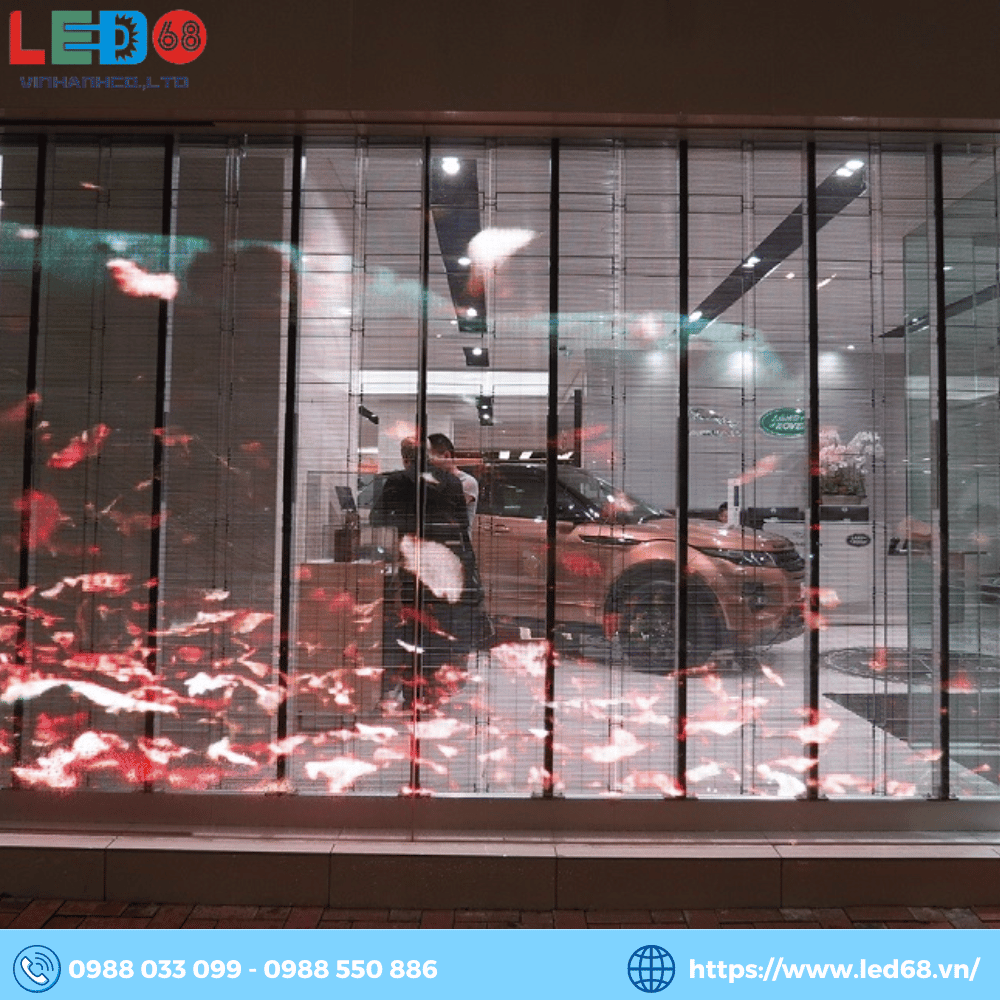 Tất tần tật thông tin về màn hình LED trong suốt